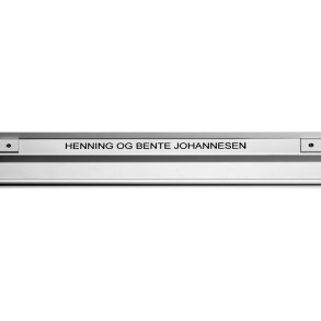 Amalieparken - Navneindlg til postkasse